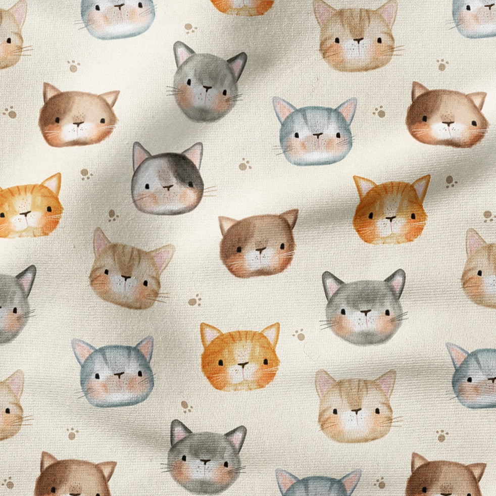 Print On Demand IN HOUSE Cats Anibobs in Cream