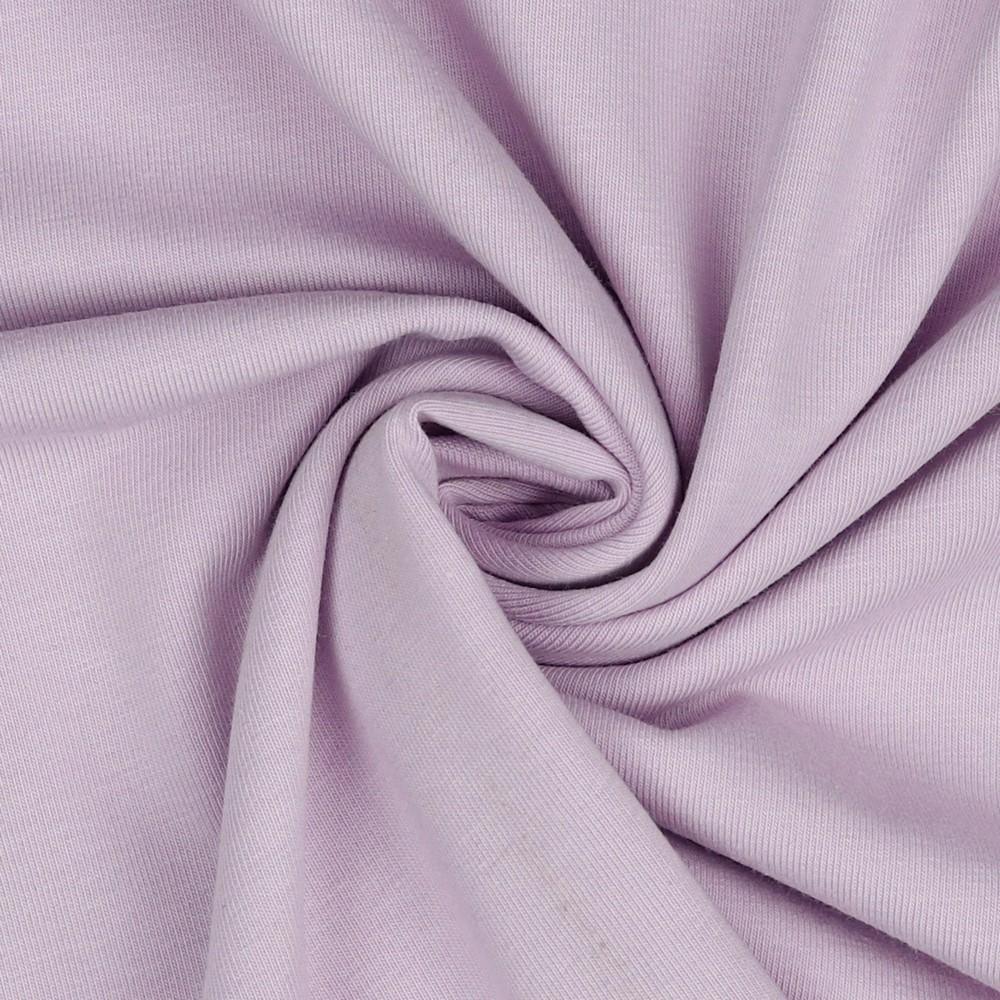 Organic Cotton Jersey - Light Lavender