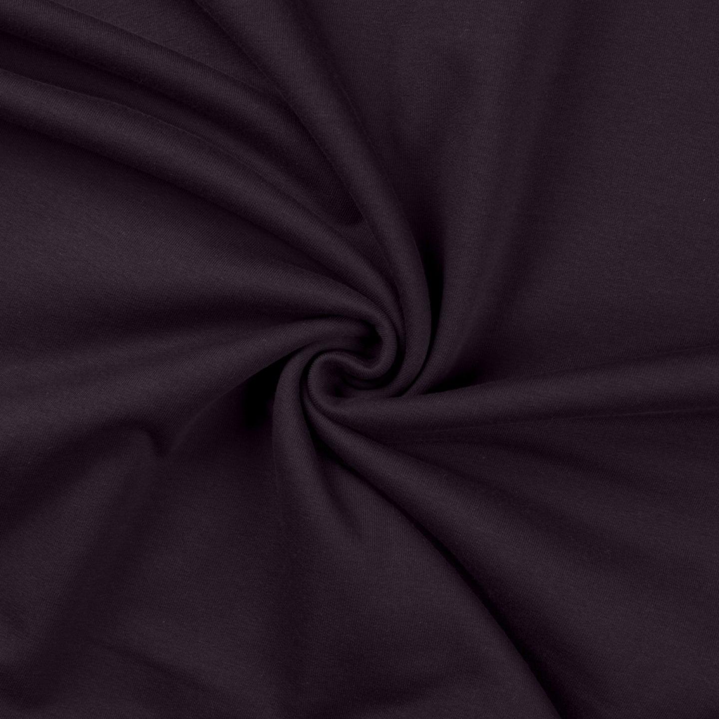 Brushed French Terry Fabric - Solid Anthracite | Jelly Fabrics – Jelly ...