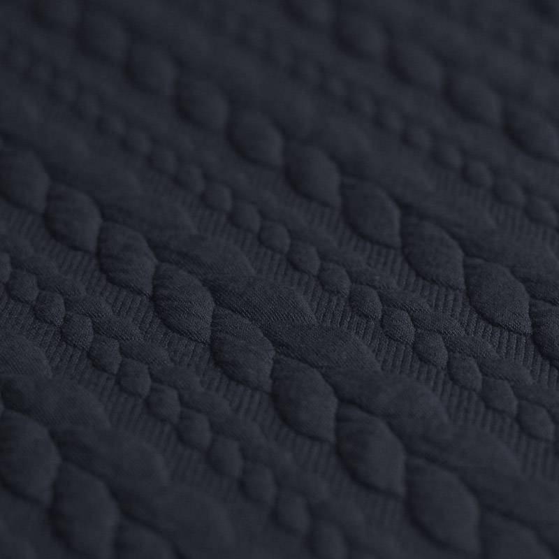 Navy sales knit fabric