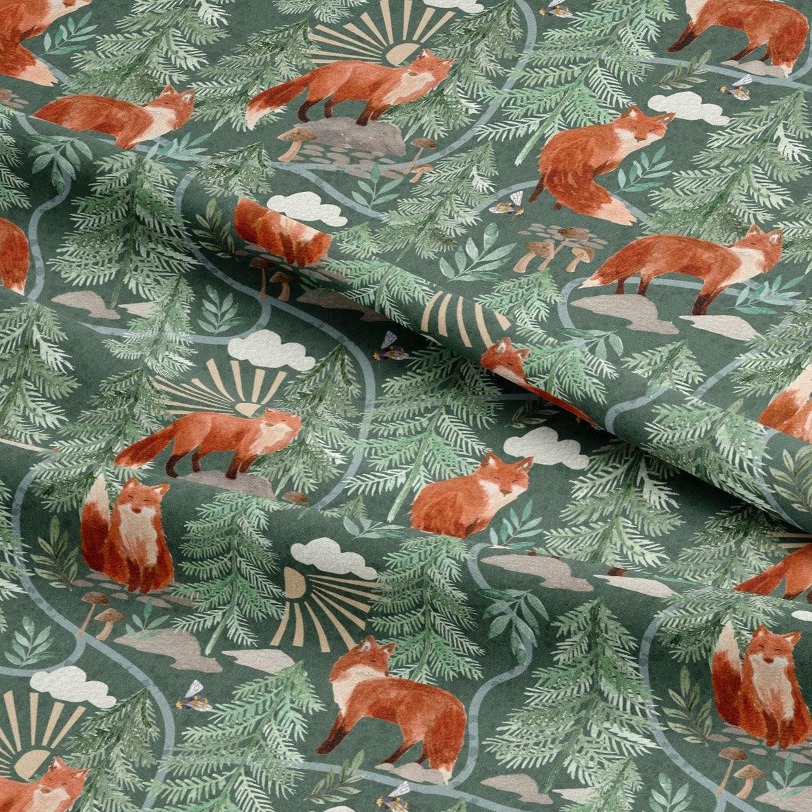 Fox sale jersey fabric